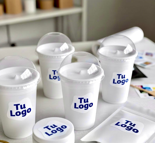 300 Stickers Personalizados de 4cm